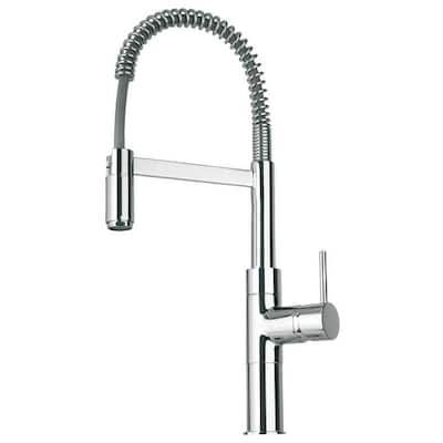 LaToscana Elba Single Handle Kitchen Faucet With Spring Spout