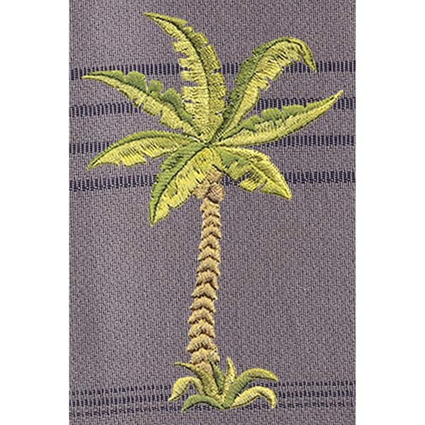 Authentic Pestemal Fouta Embroidered Palm Tree Turkish Cotton Bath ...