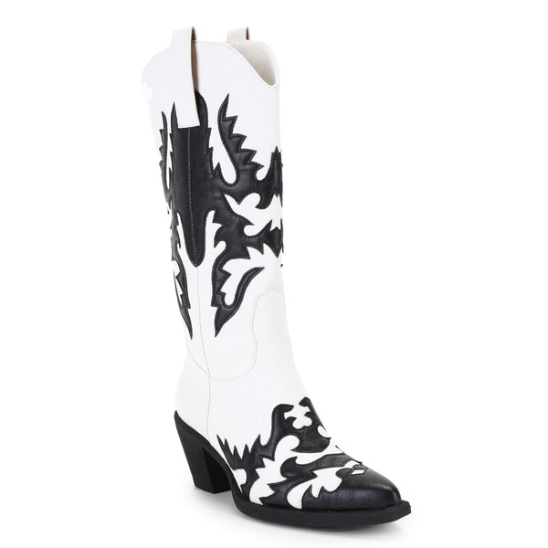 Ann Creek Women's 'Claremont' Texture Patch Boots