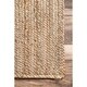 The Gray Barn Dry Creek Eco Natural Fiber Braided Reversible Jute Area Rug - Thumbnail 9