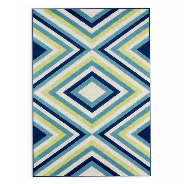 Carson Carrington Traskanda Multicolor Indoor/ Outdoor Area Rug - 3'11 x 5'7