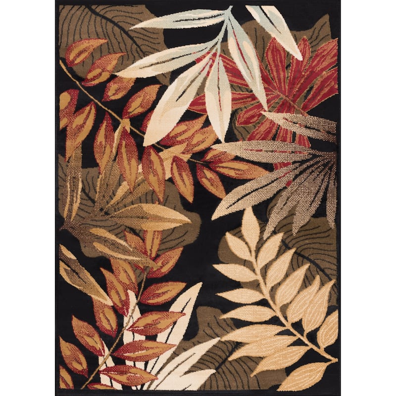 Copper Grove Granby Black Transitional Area Rug