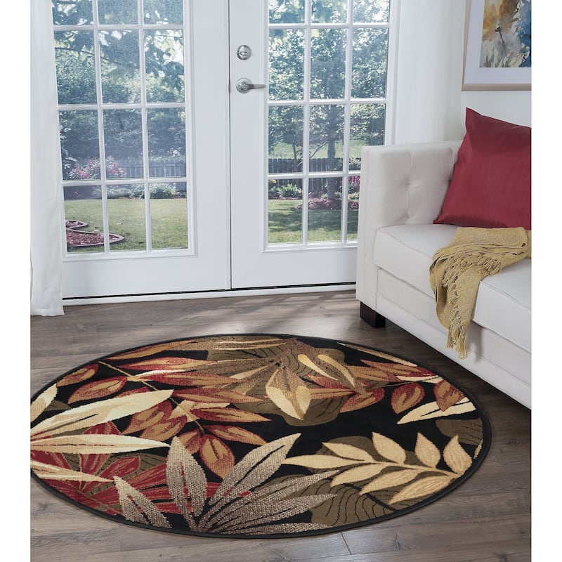 Copper Grove Granby Black Transitional Area Rug