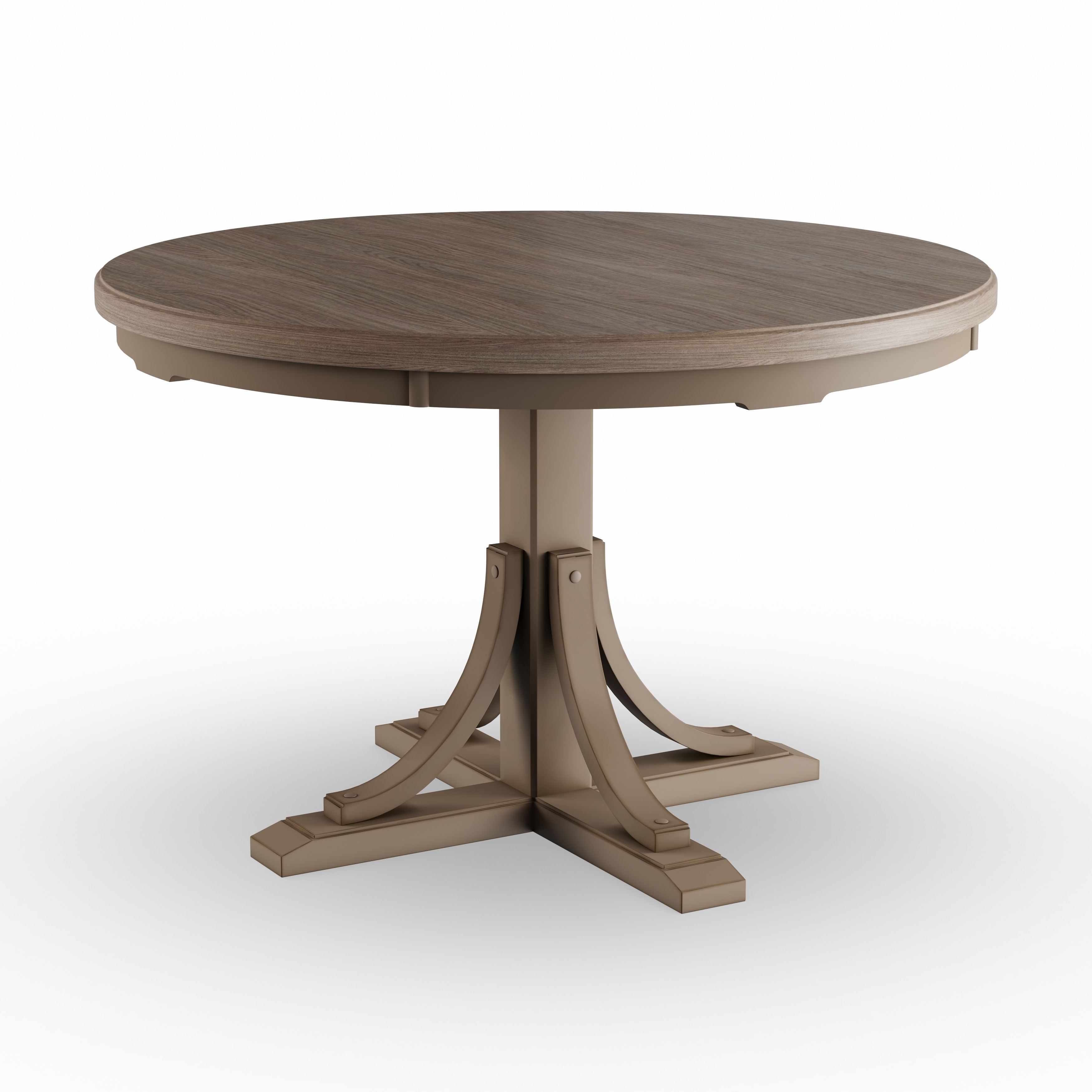 The Gray Barn Steeplechase Grey Round Dining Table The Gray Barn Steeplechase Grey Round Dining Table