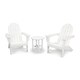 POLYWOOD® Vineyard 3-Piece Outdoor Adirondack Chair Set with Table - Thumbnail 11