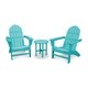 POLYWOOD® Vineyard 3-Piece Outdoor Adirondack Chair Set with Table - Thumbnail 2