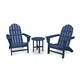 POLYWOOD® Vineyard 3-Piece Outdoor Adirondack Chair Set with Table - Thumbnail 12