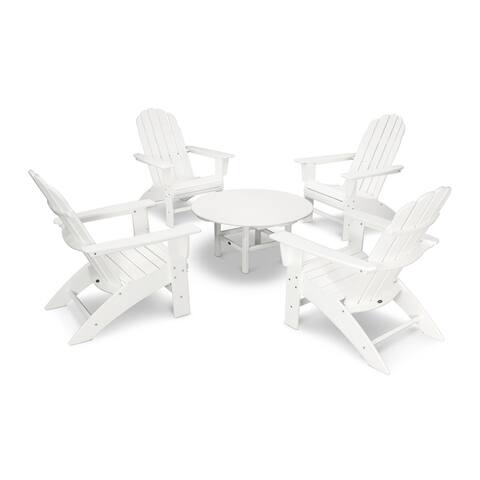 Buy Adirondack Chairs White Polywood Online At Overstock Our Best Patio Furniture Deals