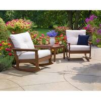 POLYWOOD Vineyard Outdoor Deep Seating Rocking Chair