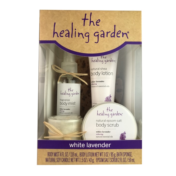 Shop The Healing Garden Lavender Women S 5 Piece Set Overstock