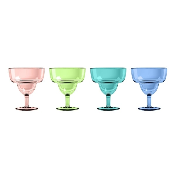 acrylic margarita glasses