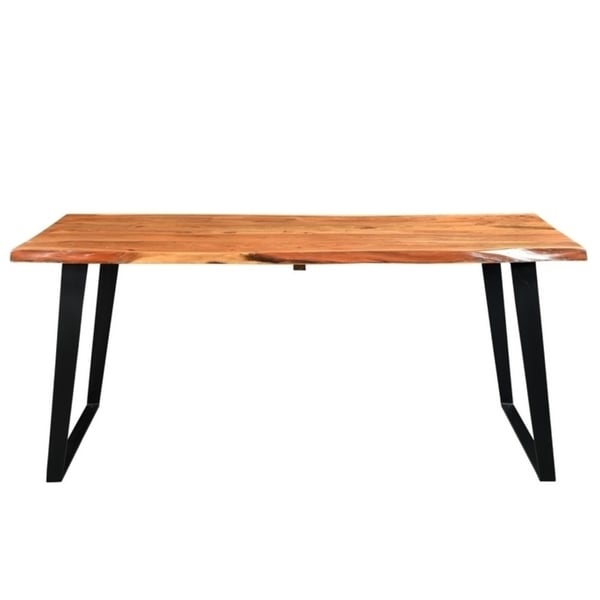 timbergirl handmade solid wood live edge dining table