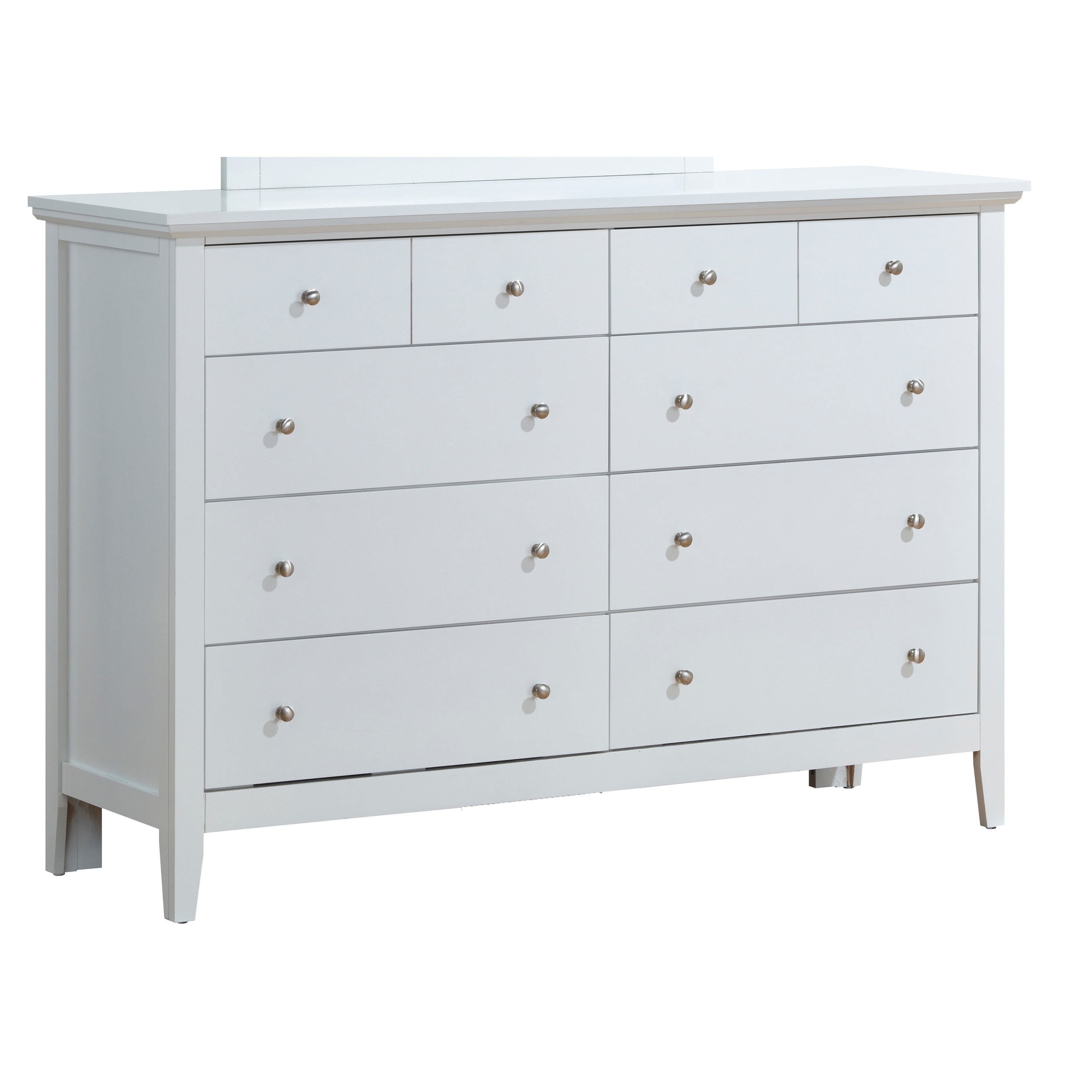 Shop Lyke Home White 8 Drawer Dresser On Sale Overstock 20497426