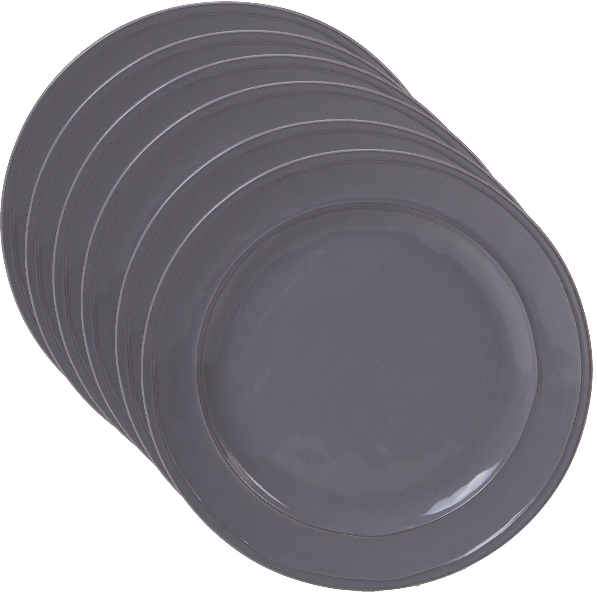Certified International Orbit Dinner Plates (Set of 6) - Bed Bath