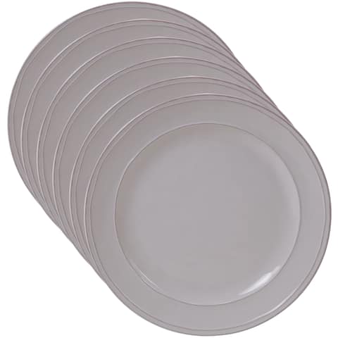 Plates Online At Our Best Dinnerware Deals Certified International Orbit Dinner Plates Set Of 6
