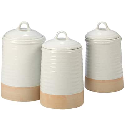 Buy White Kitchen Canisters Online At Overstock Our Best Kitchen