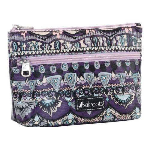 Women S Sakroots Adrienne On The Go Small Cosmetic Violet One World Ping Best Deals Makeup Cases