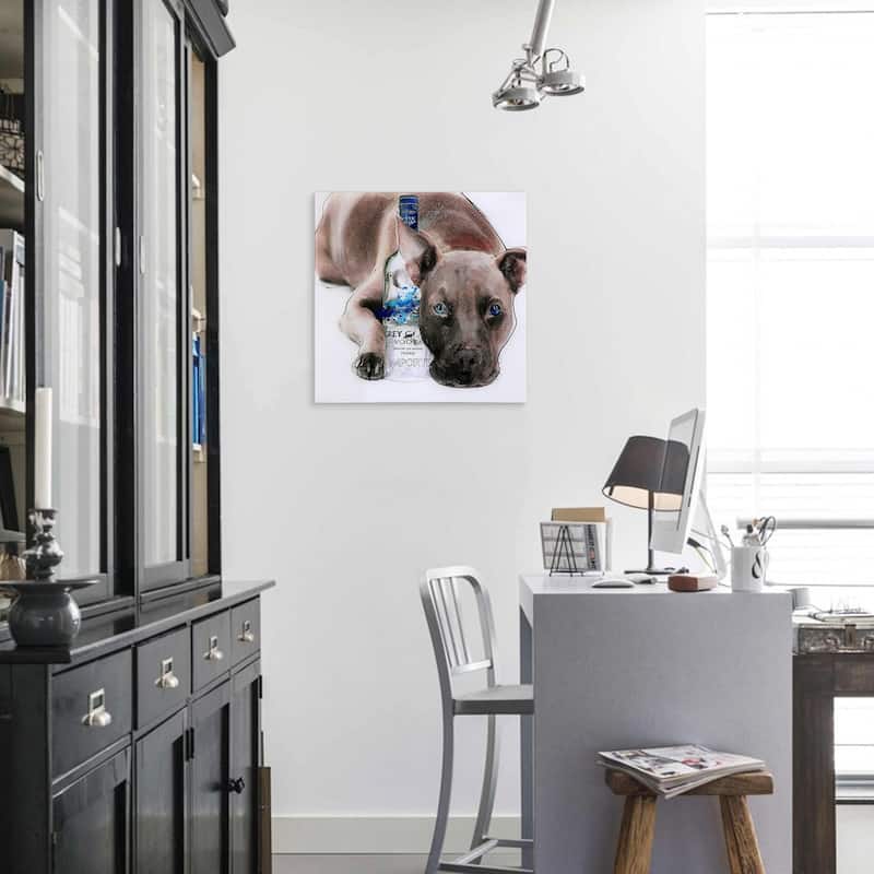 Empire Art "I Like What I Like" Frameless Free Floating Tempered Art Glass by EAD Art Coop