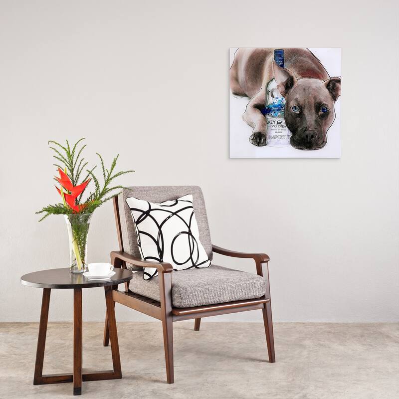 Empire Art "I Like What I Like" Frameless Free Floating Tempered Art Glass by EAD Art Coop