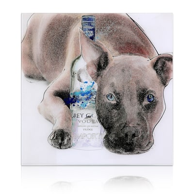 Empire Art "I Like What I Like" Frameless Free Floating Tempered Art Glass by EAD Art Coop