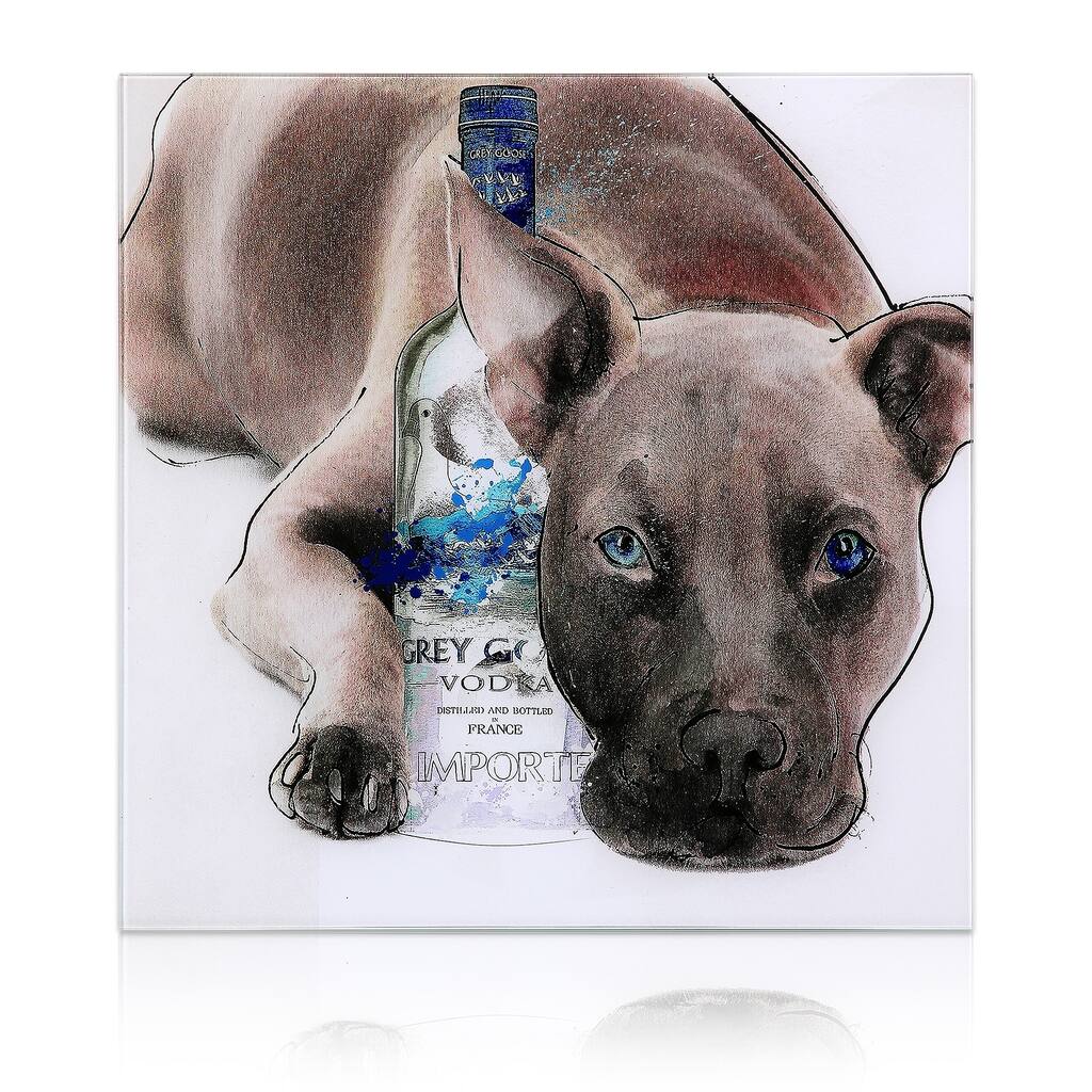 Empire Art "I Like What I Like" Frameless Free Floating Tempered Art Glass by EAD Art Coop