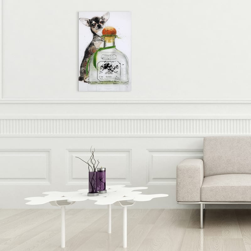 Empire Art "Viva Mexico" Frameless Free Floating Tempered Art Glass by EAD Art Coop