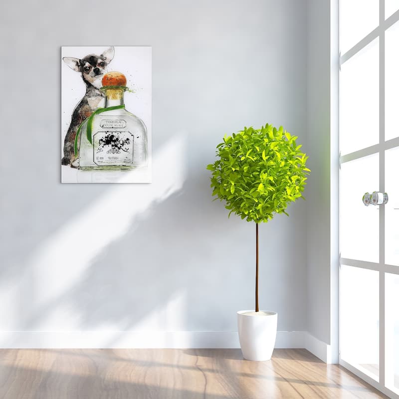 Empire Art "Viva Mexico" Frameless Free Floating Tempered Art Glass by EAD Art Coop
