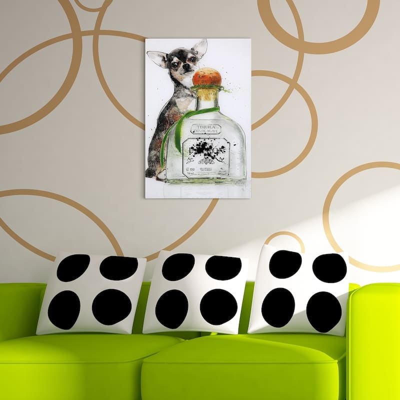 Empire Art "Viva Mexico" Frameless Free Floating Tempered Art Glass by EAD Art Coop