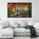 By The Lake ' by Leonid Afremov Framed Oil Painting Print on Canvas ...