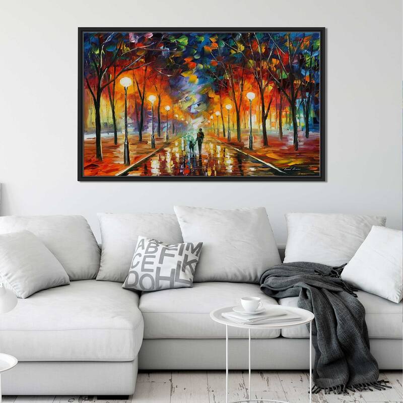 Friendship ' by Leonid Afremov Framed Oil Painting Print on Canvas