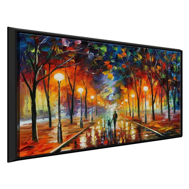Friendship ' by Leonid Afremov Framed Oil Painting Print on Canvas