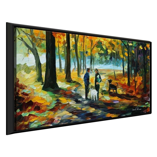 Couples ' by Leonid Afremov Framed Oil Painting Print on Canvas