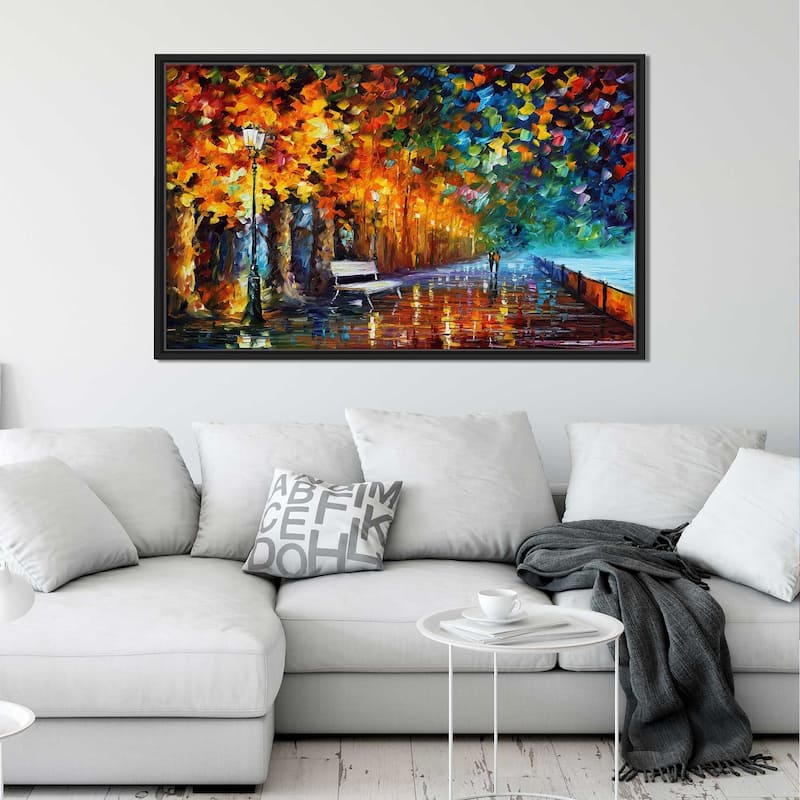 Way To Home 2 ' by Leonid Afremov Framed Oil Painting Print on Canvas