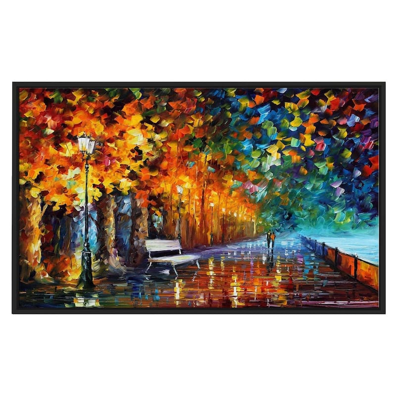 Way To Home 2 ' by Leonid Afremov Framed Oil Painting Print on Canvas