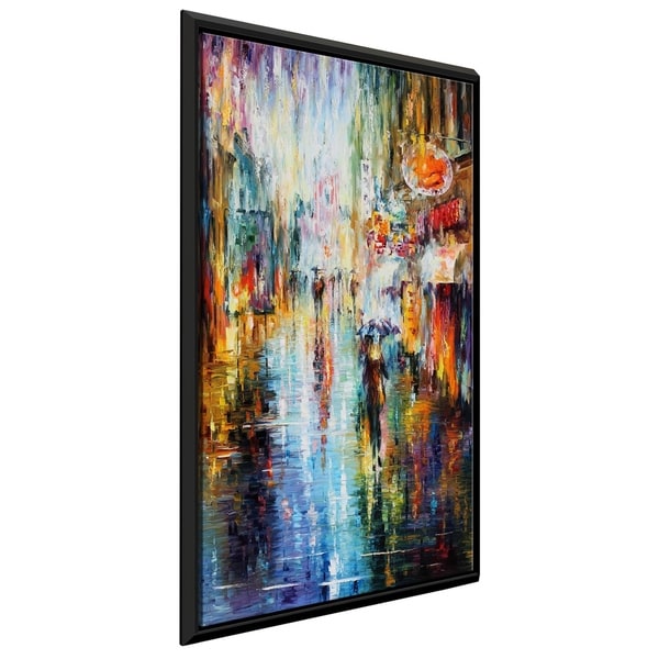 Rain From The Soul ' by Leonid Afremov Framed Oil Painting Print on Canvas