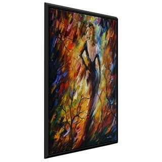 Queen Of Fire ' by Leonid Afremov Framed Oil Painting Print on Canvas ...