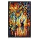 preview thumbnail 2 of 1, Under One Umbrella ' by Leonid Afremov Framed Oil Painting Print on Canvas