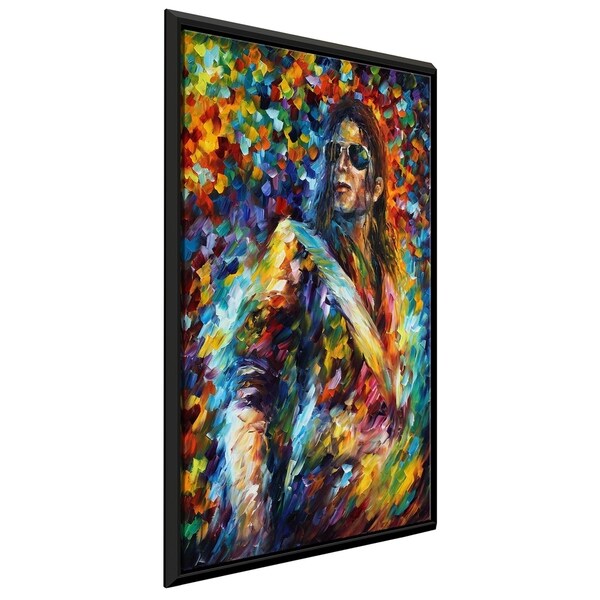 Michael Jackson ' by Leonid Afremov Framed Oil Painting Print on Canvas