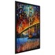 Golden Gate Bridge ' By Leonid Afremov Framed Oil Painting Print On 