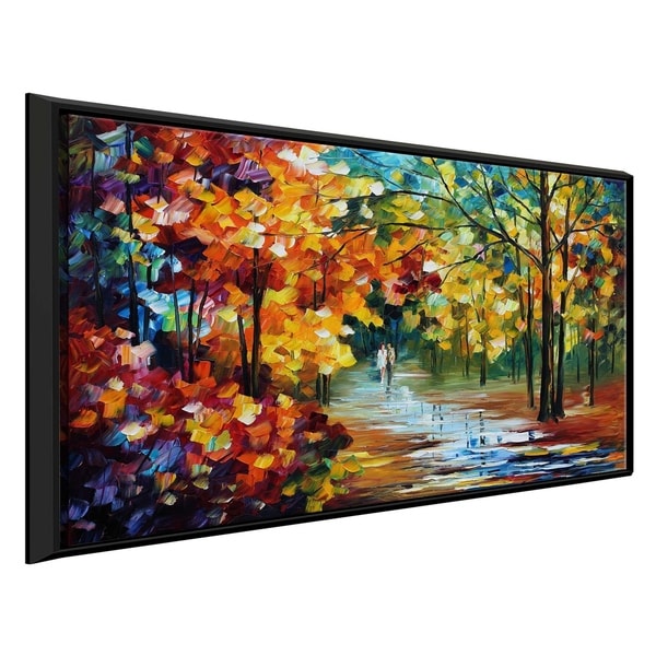 The Spirit Stroll ' by Leonid Afremov Framed Oil Painting Print on Canvas