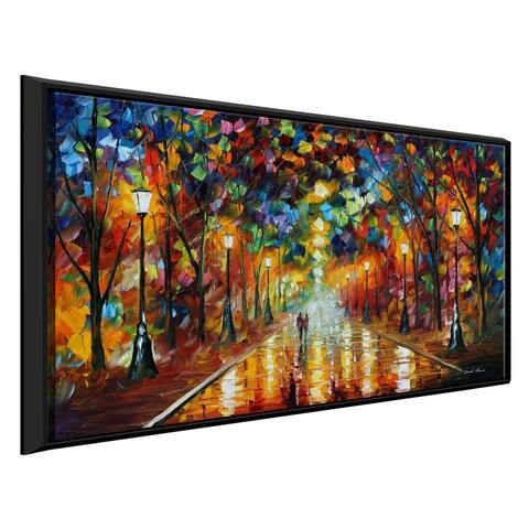 Farewell To Anger ' by Leonid Afremov Framed Oil Painting Print on Canvas