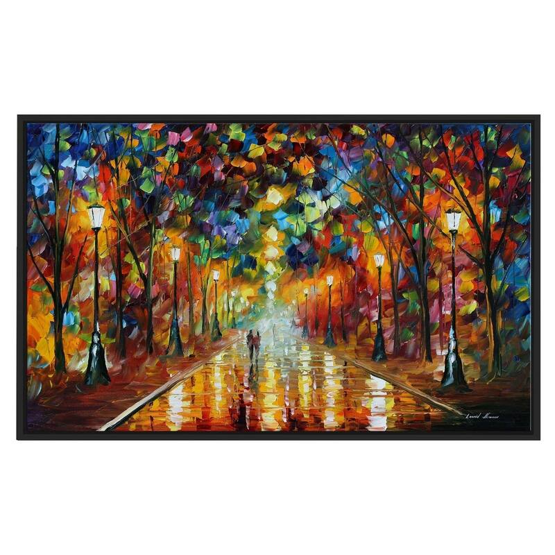 Farewell To Anger ' by Leonid Afremov Framed Oil Painting Print on Canvas
