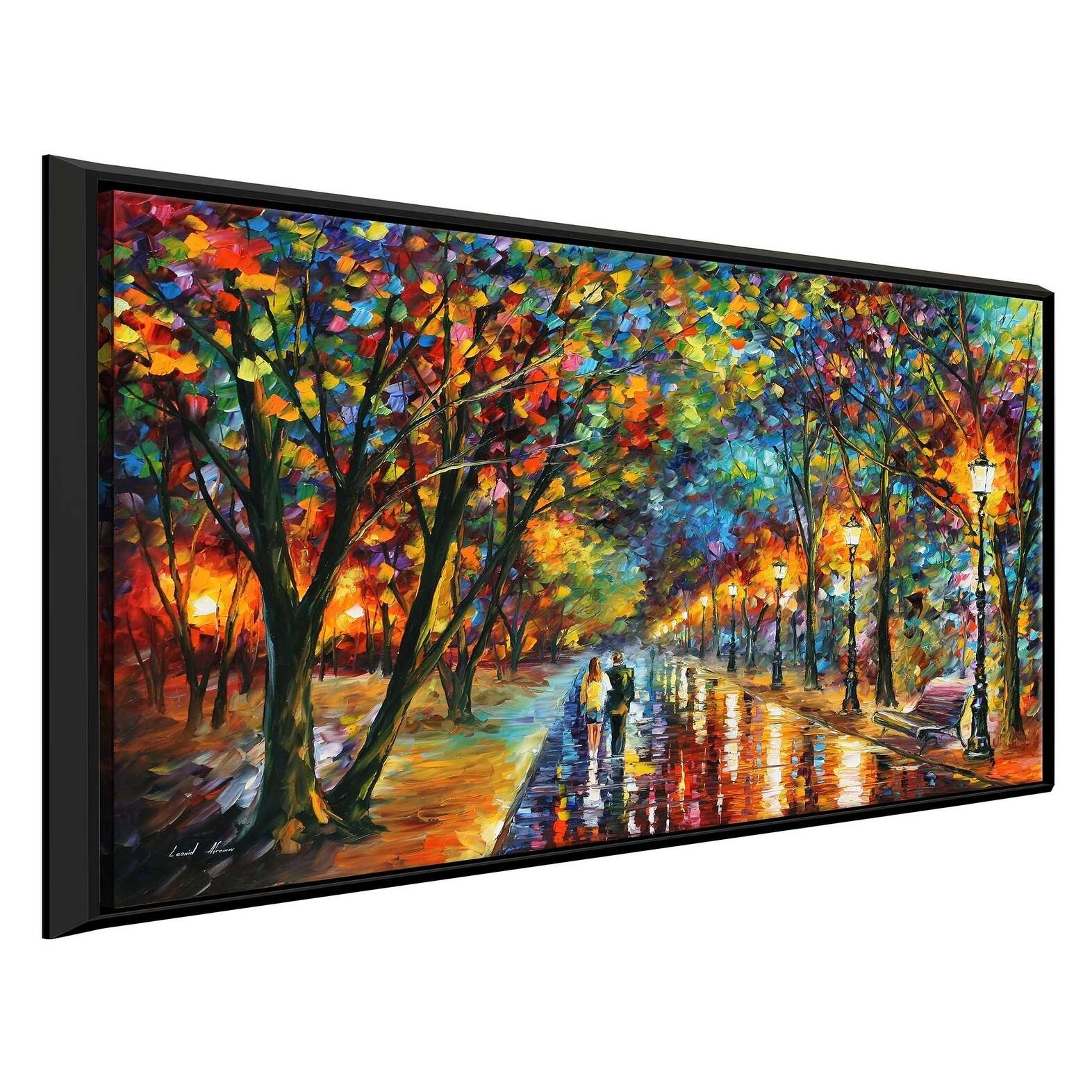 When The Dreams Came True ' by Leonid Afremov Framed Oil Painting Print ...