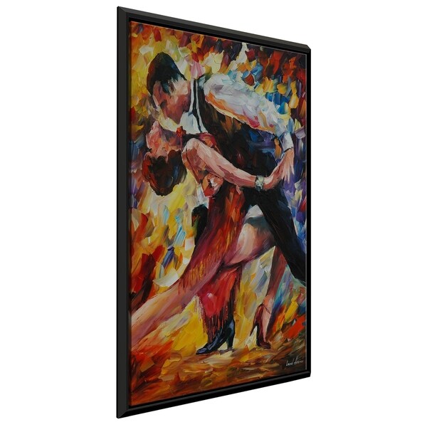 Tango Of Passion ' by Leonid Afremov Framed Oil Painting Print on Canvas