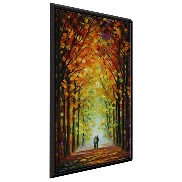 Altar Of Trees ' by Leonid Afremov Framed Oil Painting Print on Canvas