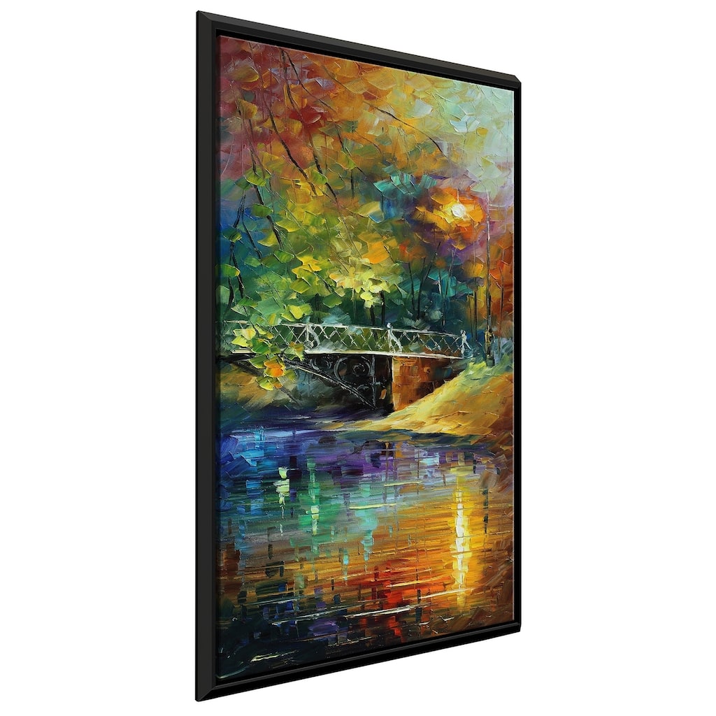 Aura Of Autumn Iii ' by Leonid Afremov Framed Oil Painting Print on Canvas