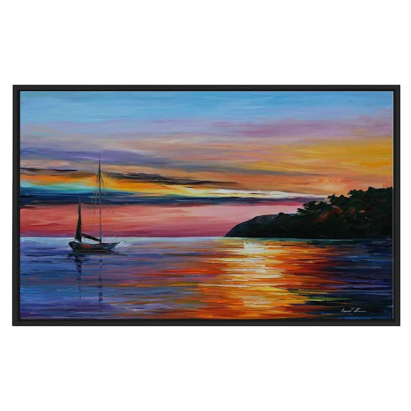 Way To Home 1 ' by Leonid Afremov Framed Oil Painting Print on Canvas