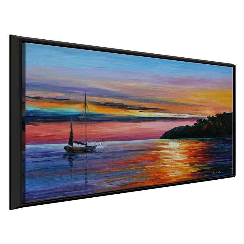 Way To Home 1 ' by Leonid Afremov Framed Oil Painting Print on Canvas