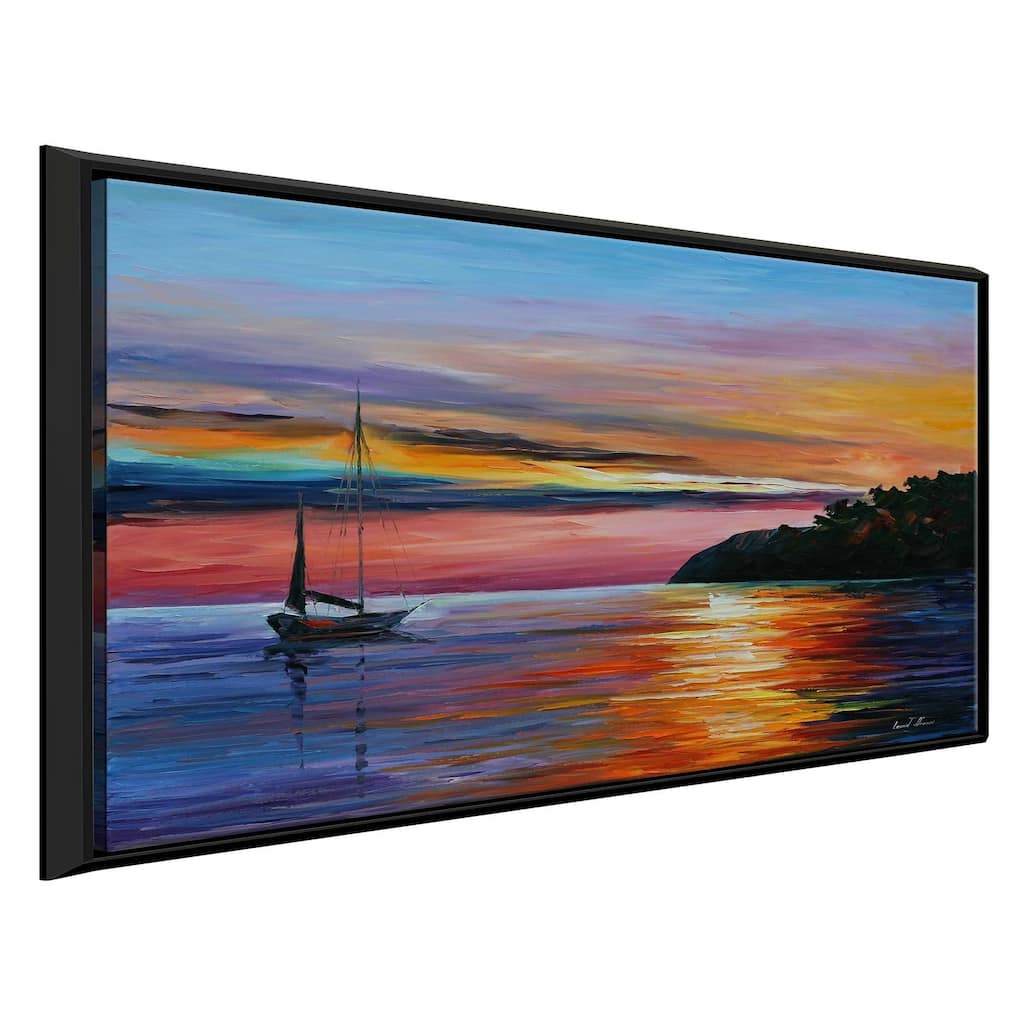 Way To Home 1 ' by Leonid Afremov Framed Oil Painting Print on Canvas