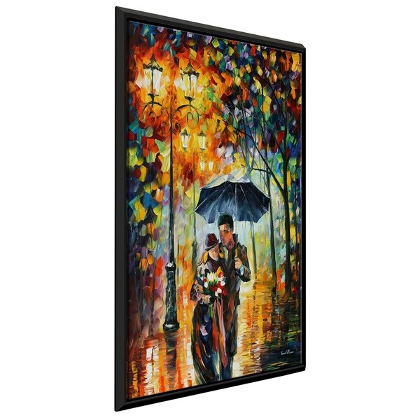 Warm Night ' by Leonid Afremov Framed Oil Painting Print on Canvas